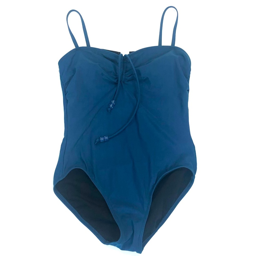 Jones New York Slate Blue Swim Suit size 14